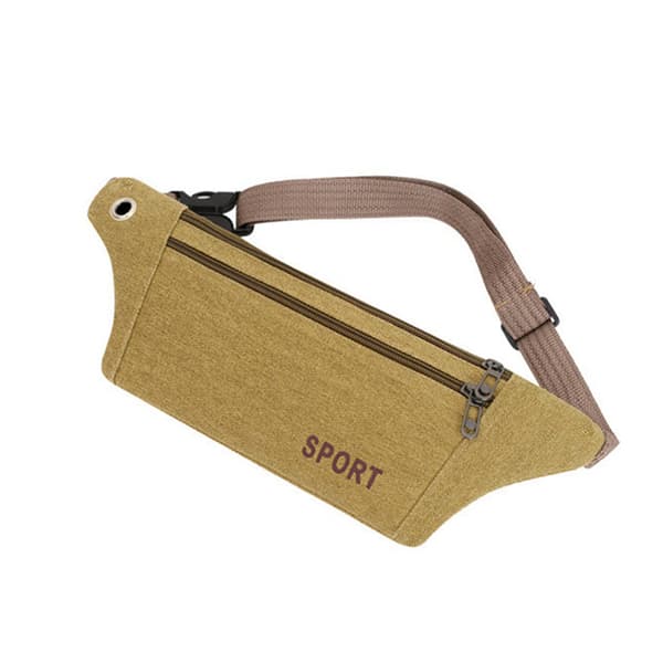 Hållbar & Stilsäker Midjeväska (Justerbar) Khaki Khaki