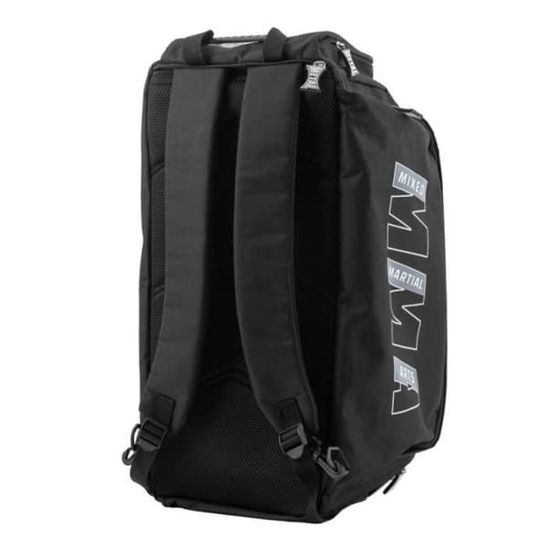 MMA ryggsäck - Metal Boxe - Svart - Konvertibel - 3 dragkedjefickor - 54x25x30cm