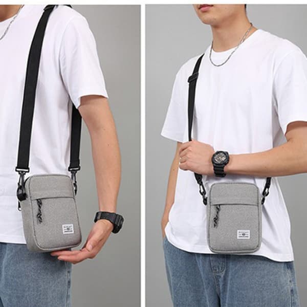 INF Kevyt crossbody-laukku miehille