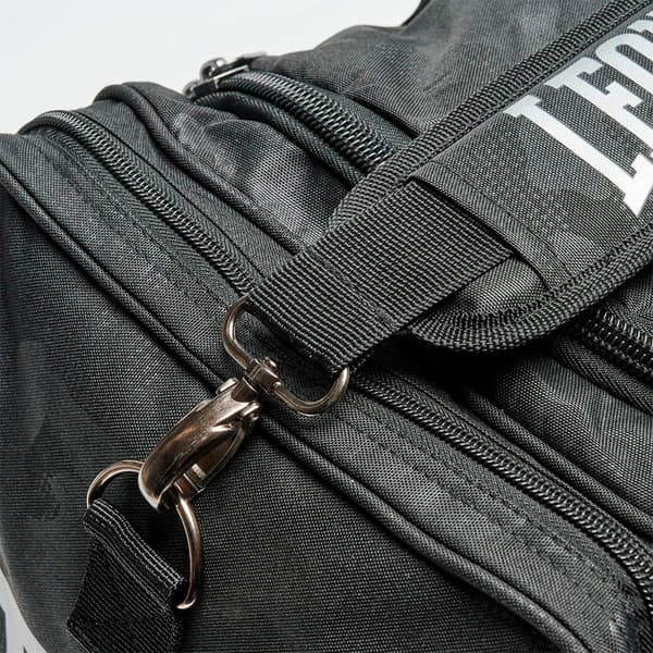 Leone1947 Duffel Camoblack 55l Sort