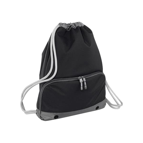 Bagbase Athleisure Drawstring Bag Black One Size