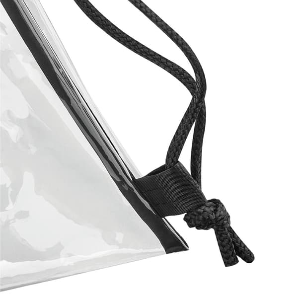 Bagbase Transparent Drawstring Bag