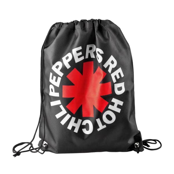 RockSax Asterix Red Hot Chili Peppers Drawstring Bag Black/White/Red One Size