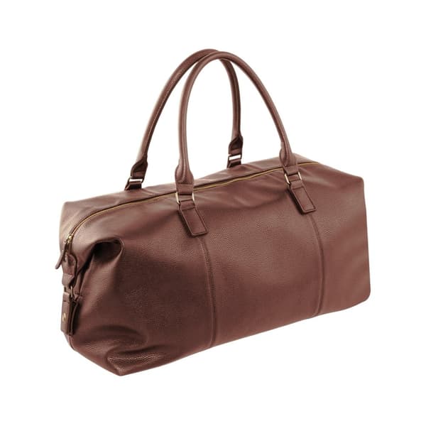 Quadra Nuhide Weekender Duffle Bag Tan One Size