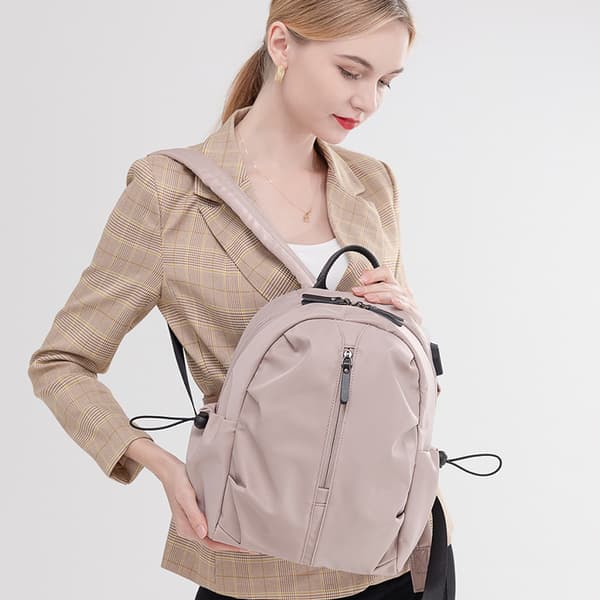INF Snygg ryggsäck i Oxford-tyg med laptopfack