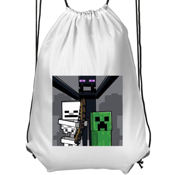 Sportig Gympapåse | Bekväm Träningsväska för Barn Minecraft