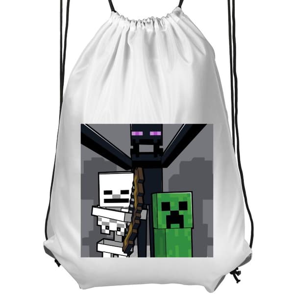 Sportig Gympapåse | Bekväm Träningsväska för Barn Minecraft