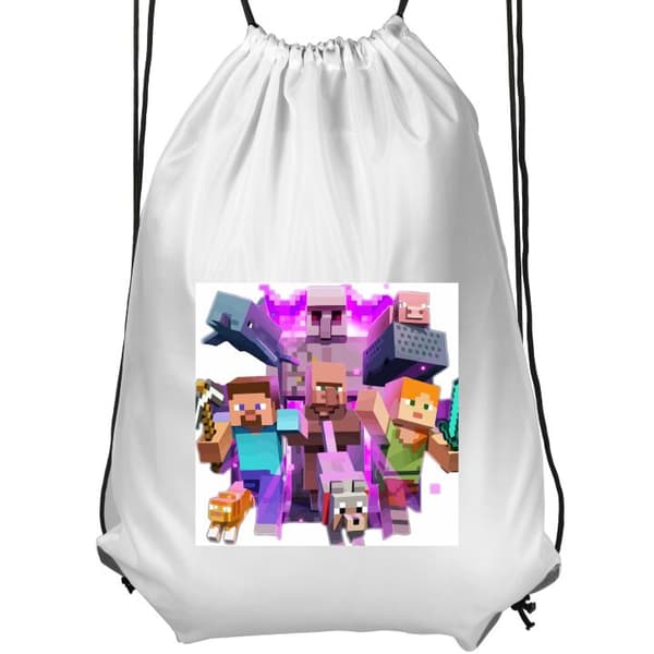 Sportig Gympapåse | Bekväm Träningsväska för Barn Minecraft