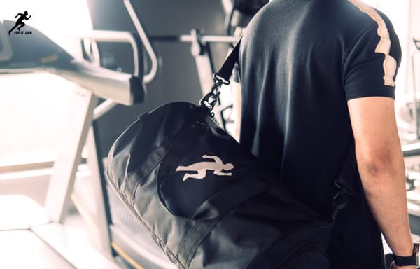 Sports- & Gymnastiktaske med Skorum - Sort