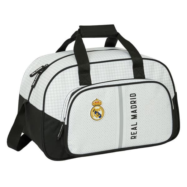 Sportstaske Real Madrid C.F. 24/25 Hvid Grå 40 x 24 x 23 cm