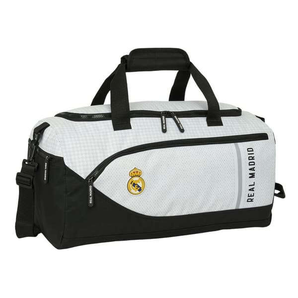 Sportväska Real Madrid C.F. 24/25 Vit Grå 50 x 25 x 25 cm