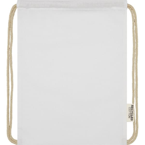 Oregon Recycled Cotton Drawstring Bag