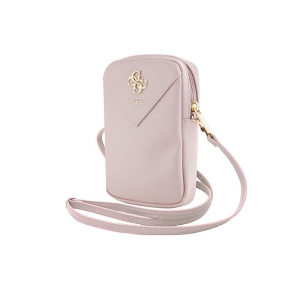 CG Mobile Guess GUWBZP4GFTSW telefoonhoesje, bruin, Zip 4G, driehoek