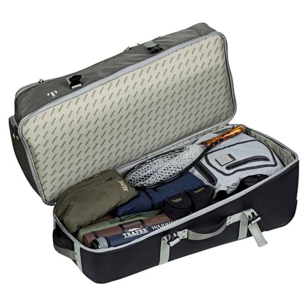 Traper Fly Active Logo Matkalaukku Reppu Kassi Harmaa 90 x 42 x 37 cm