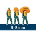 Miniatyrbild 5 av 11: Ryggsäck för bergmiljö Deuter Alproof Lite 22 Gul Grå Orange 22 L