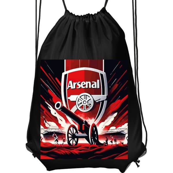Praktisk Gympapåse | Sportväska för Vuxen Arsenal Svart Vuxen