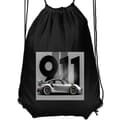 Pikkukuva 1 / 11: Kätevä Jumppakassi | Urheilukassi Aikuisille Porsche 911 Musta Aikuinen