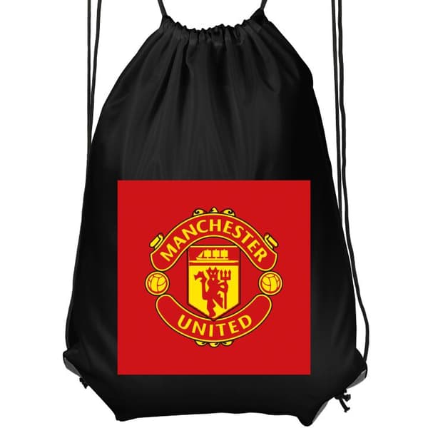 Urheilullinen Jumppakassi | Mukava Treenikassi Lapsille Manchester United Musta Lapsi