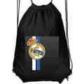 Miniatyrbild 3 av 7: Sportig Gympapåse | Bekväm Träningsväska för Barn Real Madrid Svart Barn