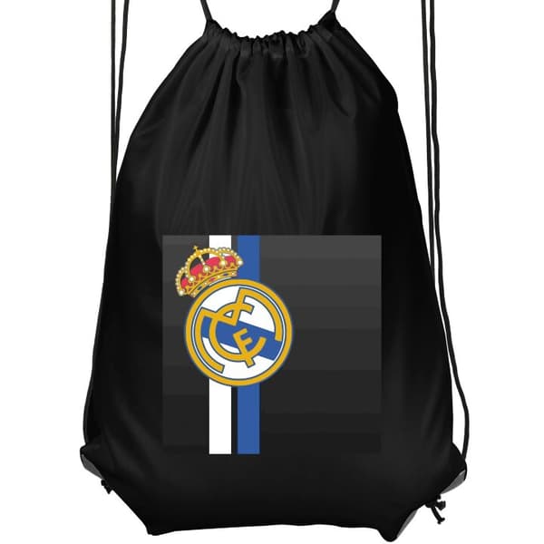 Sportig Gympapåse | Bekväm Träningsväska för Barn Real Madrid Svart Barn