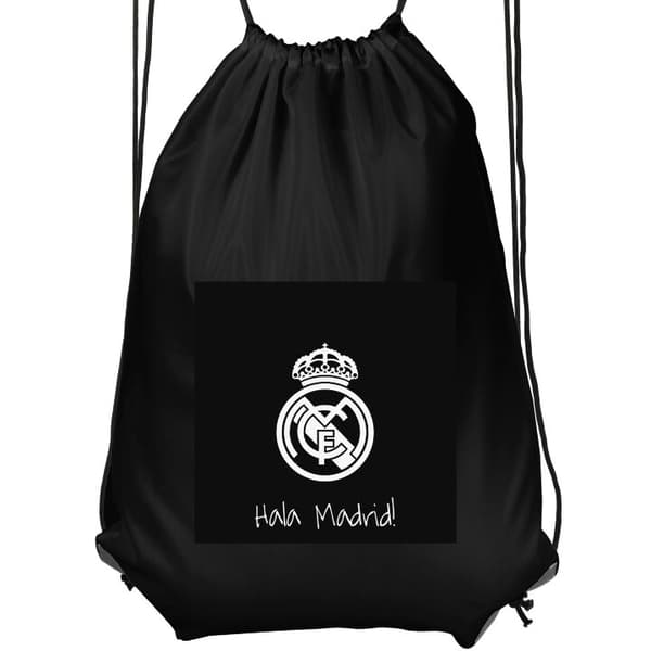 Sportig Gympapåse | Bekväm Träningsväska för Barn Real Madrid Svart Barn