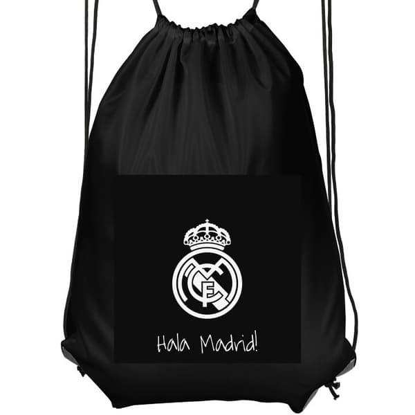 Sportig Gympapåse | Bekväm Träningsväska för Barn Real Madrid Svart Barn