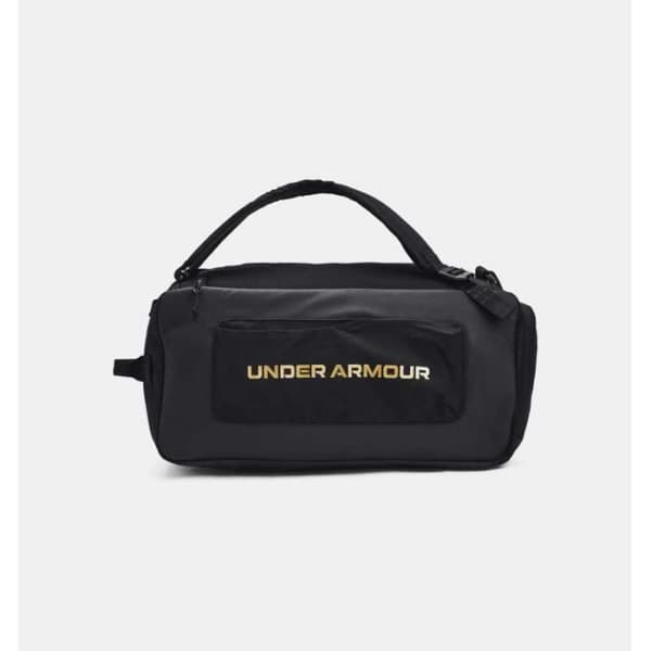 Sportväska - UNDER ARMOUR - Contain Duo Duffle Small - Svart - 40L - Vattentät