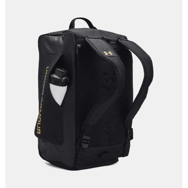 Sportväska - UNDER ARMOUR - Contain Duo Duffle Small - Svart - 40L - Vattentät