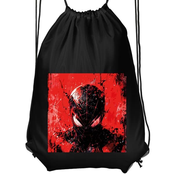 Urheilullinen Jumppakassi | Mukava Treenikassi Lapsille Spider Man Musta Lapsi