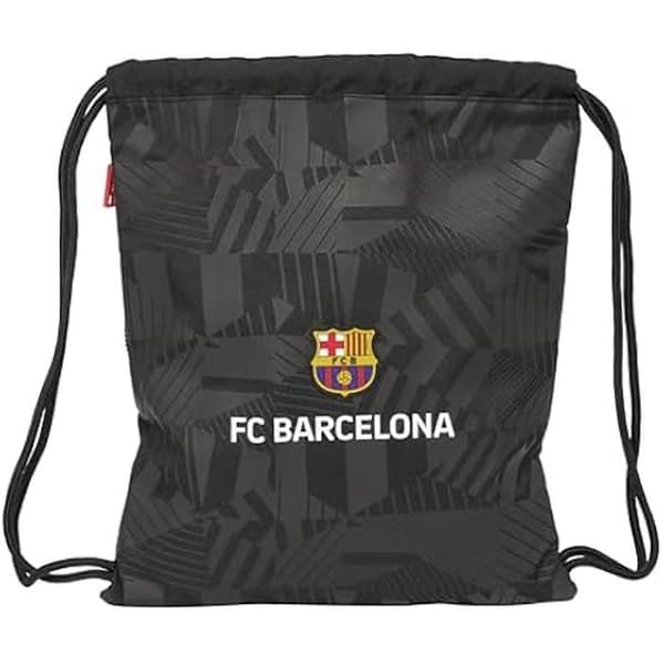 Sportryggsäck - SAFTA - F.C Barcelona Svart - 35 x 45 cm - Bekväm - Perfekt för barn