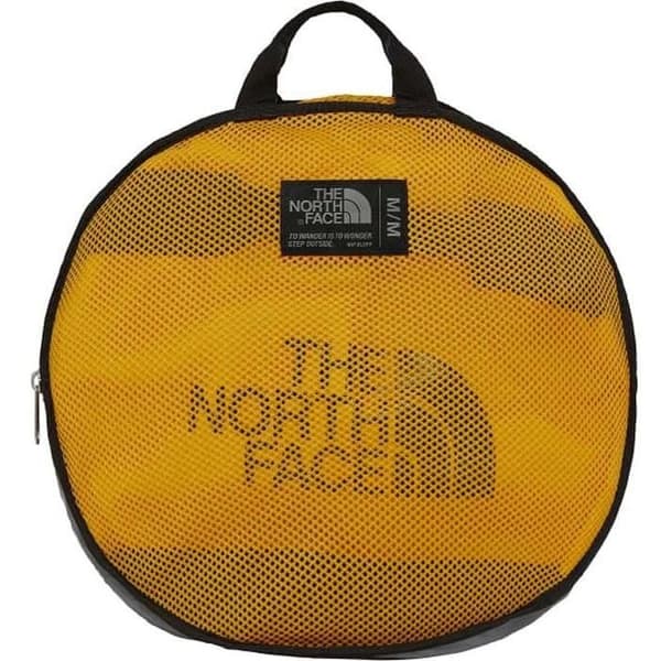 Sportväska - THE NORTH FACE - Base Camp Duffel M - Guld/Svart - L 35,5 x H 63,5 x B 35,5 cm - 71 L