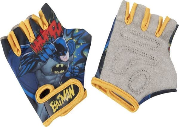 Cykelhandskar - DC Comics - Batman - Barn - Gul och Svart - Fingerlös