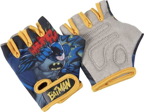 Cykelhandskar - DC Comics - Batman - Barn - Gul och Svart - Fingerlös