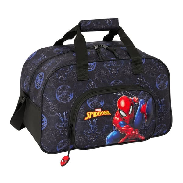 Sportväska Spider-Man Attack Svart 40 x 24 x 23 cm