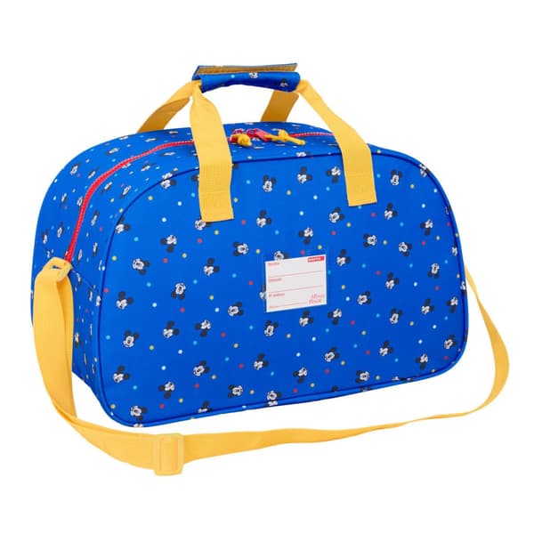 Urheilukassi Mickey Mouse Clubhouse Good day Sininen 40 x 24 x 23 cm
