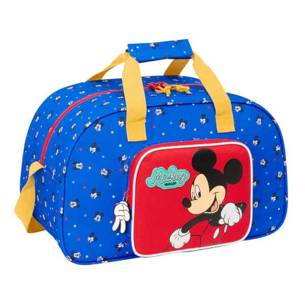 Urheilukassi Mickey Mouse Clubhouse Good day Sininen 40 x 24 x 23 cm