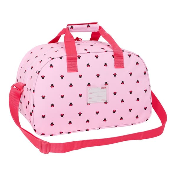 Sportväska Minnie Mouse Naive Rosa 40 x 24 x 23 cm