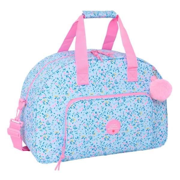 Sportsbag Vicky Martín Berrocal Paraíso Rosa Lyse Blå 48 x 33 x 21 cm
