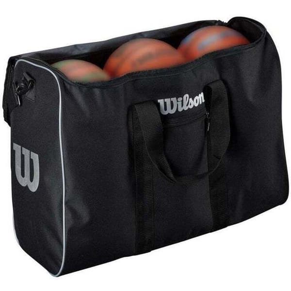 Säck med 6 Wilson NBA-bollar