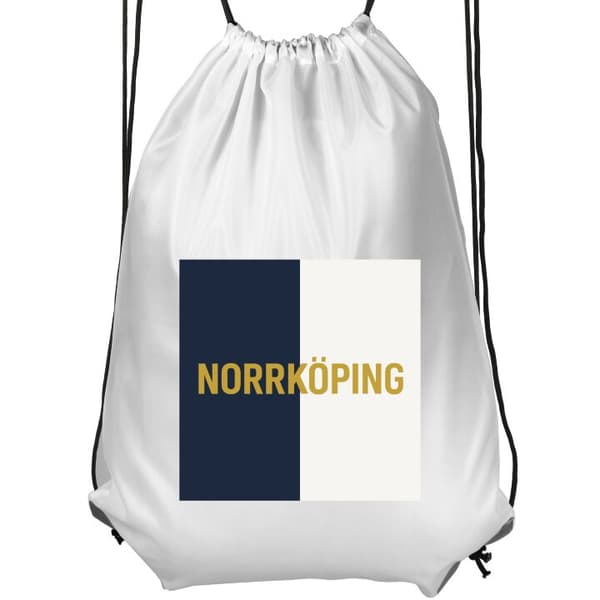 Praktisk Gympose | Sportspose for Voksen Norrköping – fotball Hvit Vuxen