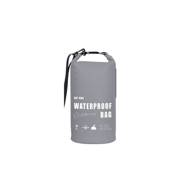 INF 10L Vattentät Dry Bag - Perfekt för Utomhusäventyr Grå