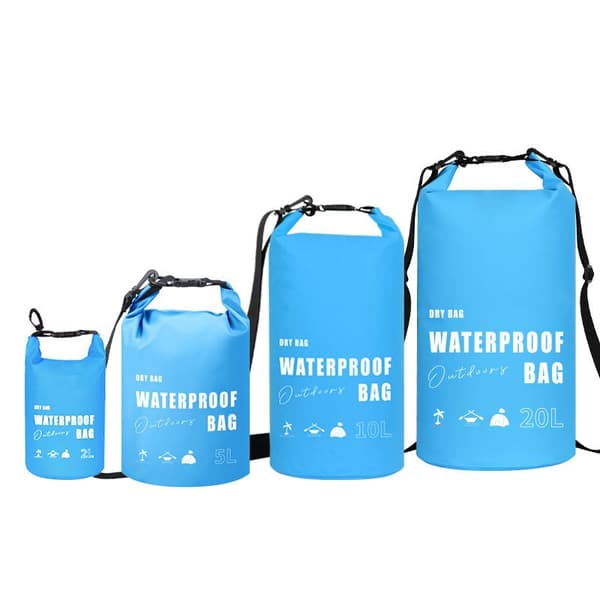 INF 10L Vanntett Dry Bag - Perfekt for Utendørseventyr Blå
