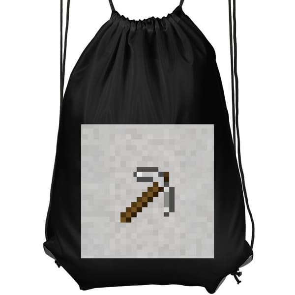 Kätevä Jumppakassi | Urheilukassi Aikuisille Minecraft Työkalu Musta Barn