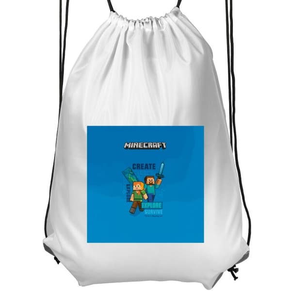Praktisk Gymnastikpose | Sportstaske til Voksen Minecraft Huler