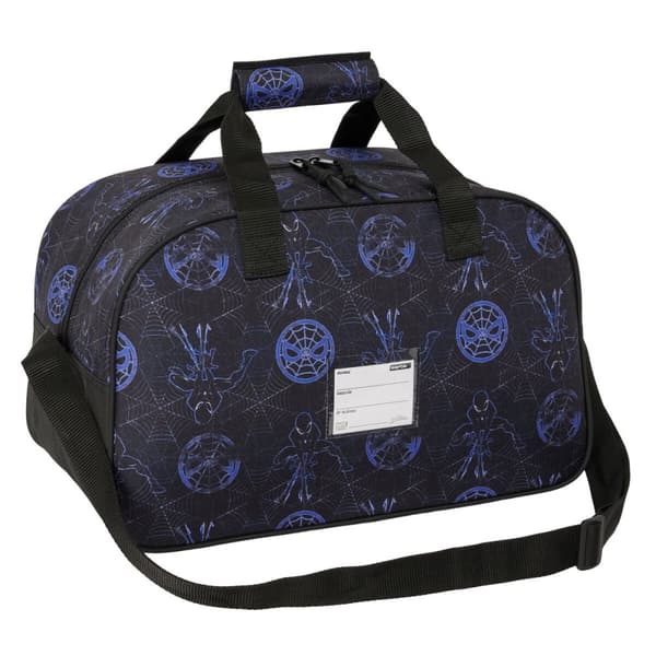 Sportstaske Spider-Man Attack Sort 40 x 24 x 23 cm