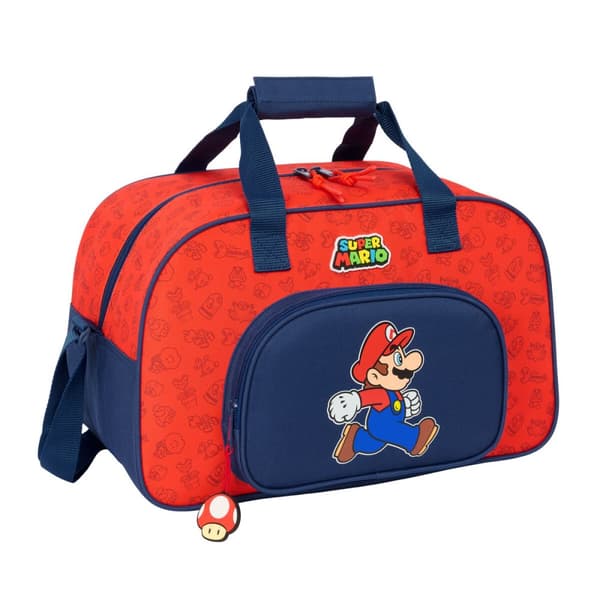 Urheilukassi Super Mario Trick Punainen Tummansininen 40 x 24 x 23 cm