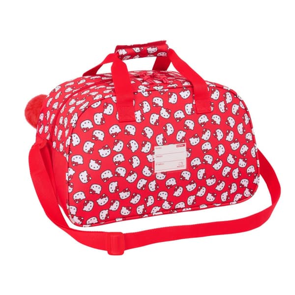 Urheilukassi Hello Kitty Iconic Valkoinen Punainen 40 x 24 x 23 cm