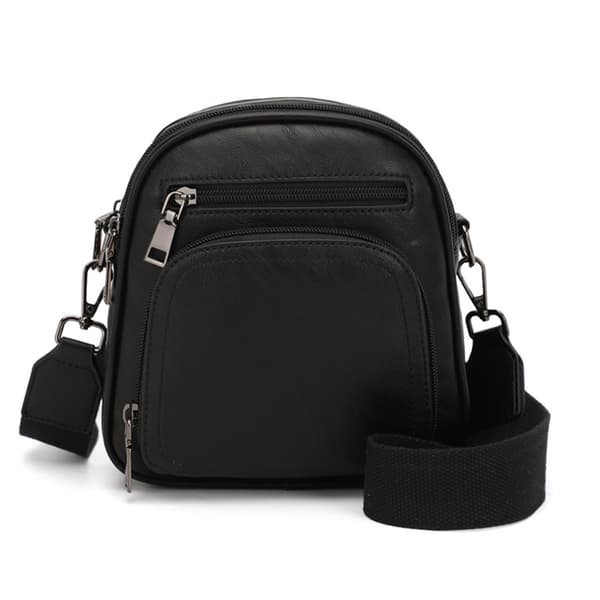 INF Chic Dame Crossbody Veske - Stilig og Kompakt Design Sort