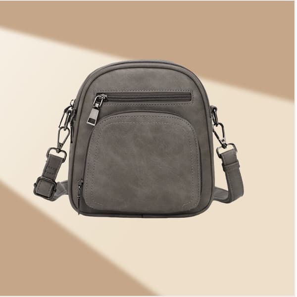 INF Chic Dam Crossbody Väska - Stilren & Kompakt Design Grå