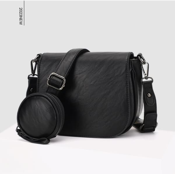INF Chic PU Leather Crossbody Bag for Women Sort